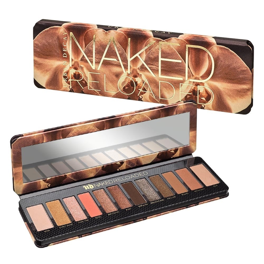 UD Naked Reloaded A versatile eyeshadow palette that redefines neutrals with 12